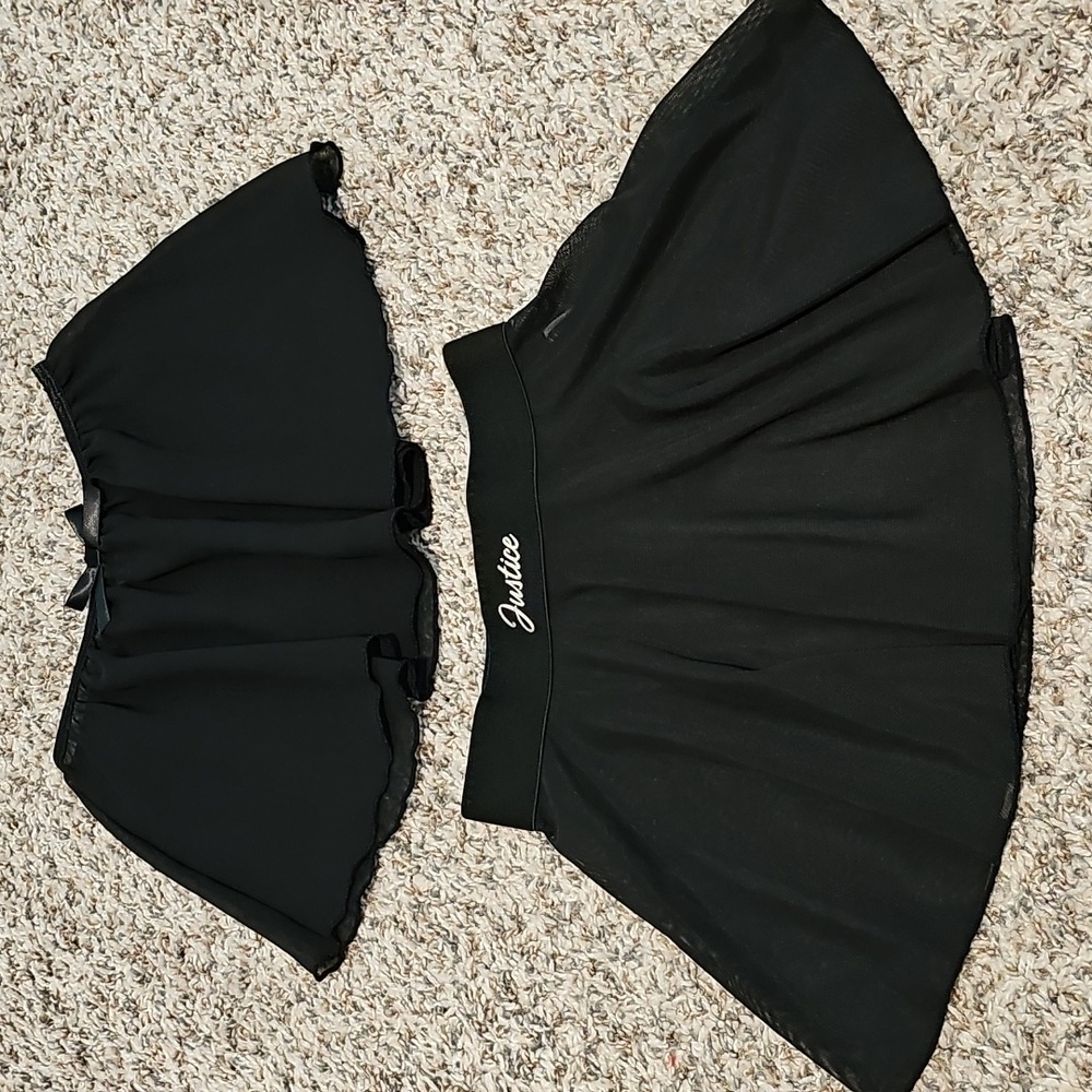 Bundle Of Girls Justice And Cat & Jack Ballet Skirts Size XS